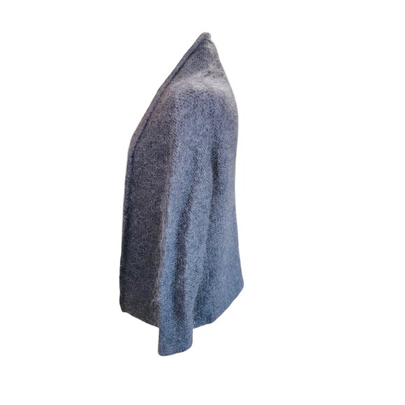 Des Petits Hauts Kid Mohair Open Cardigan Sweater Charcoal Gray S Sustainable e - Picture 4 of 8